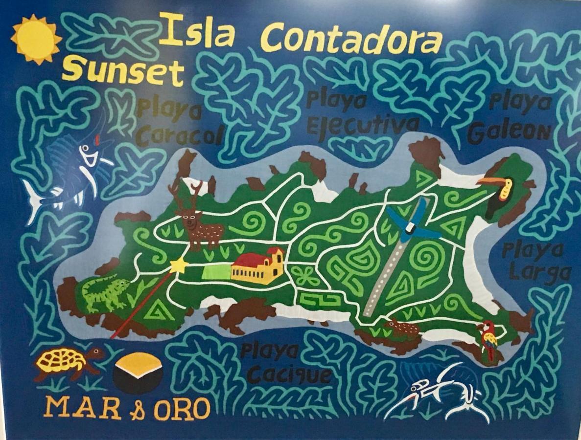 ホテル Mar Y Oro Contadora Island エクステリア 写真